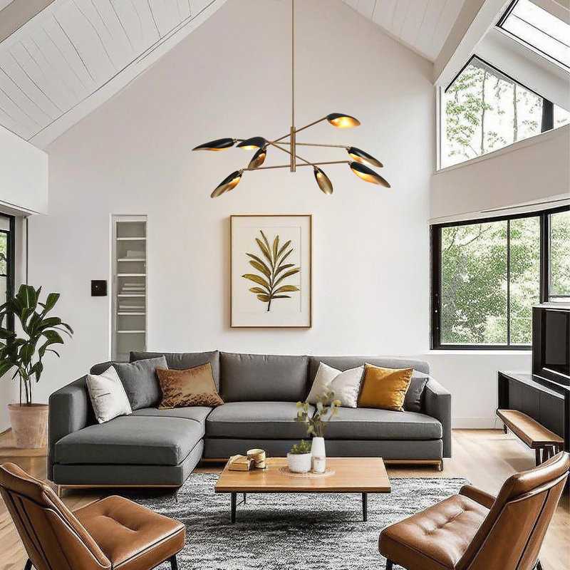 Mercer41 Lakendria 8 - Light Metal Sputnik Chandelier & Reviews
